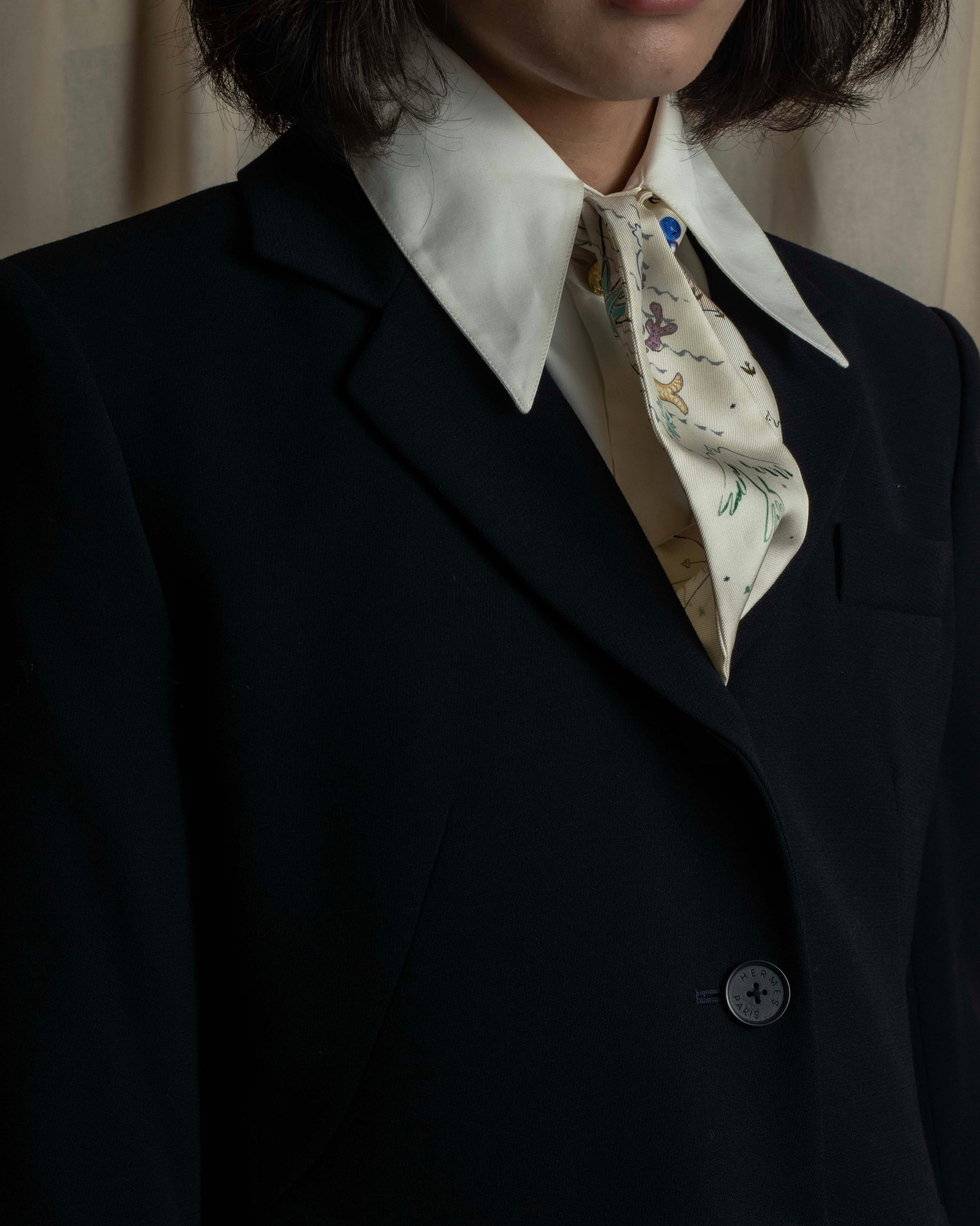 "Christian Dior" Dior Explore allegorical motif twilly mitzah scarf