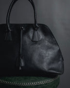 "PRADA" 90’s-00’s Vitello daino leather doctor bag
