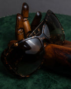 "GUCCI" Tortoiseshell butterfly frame sunglasses