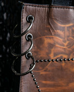 “Jean Paul Gautier” gargoyle printed hand bag