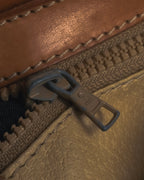 "CELINE" 80’s macadam canvas shoulder bag