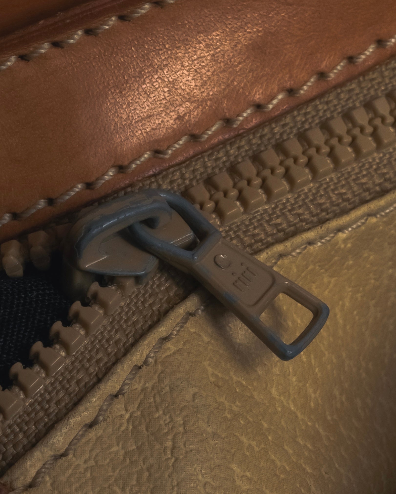 "CELINE" 80’s macadam canvas shoulder bag