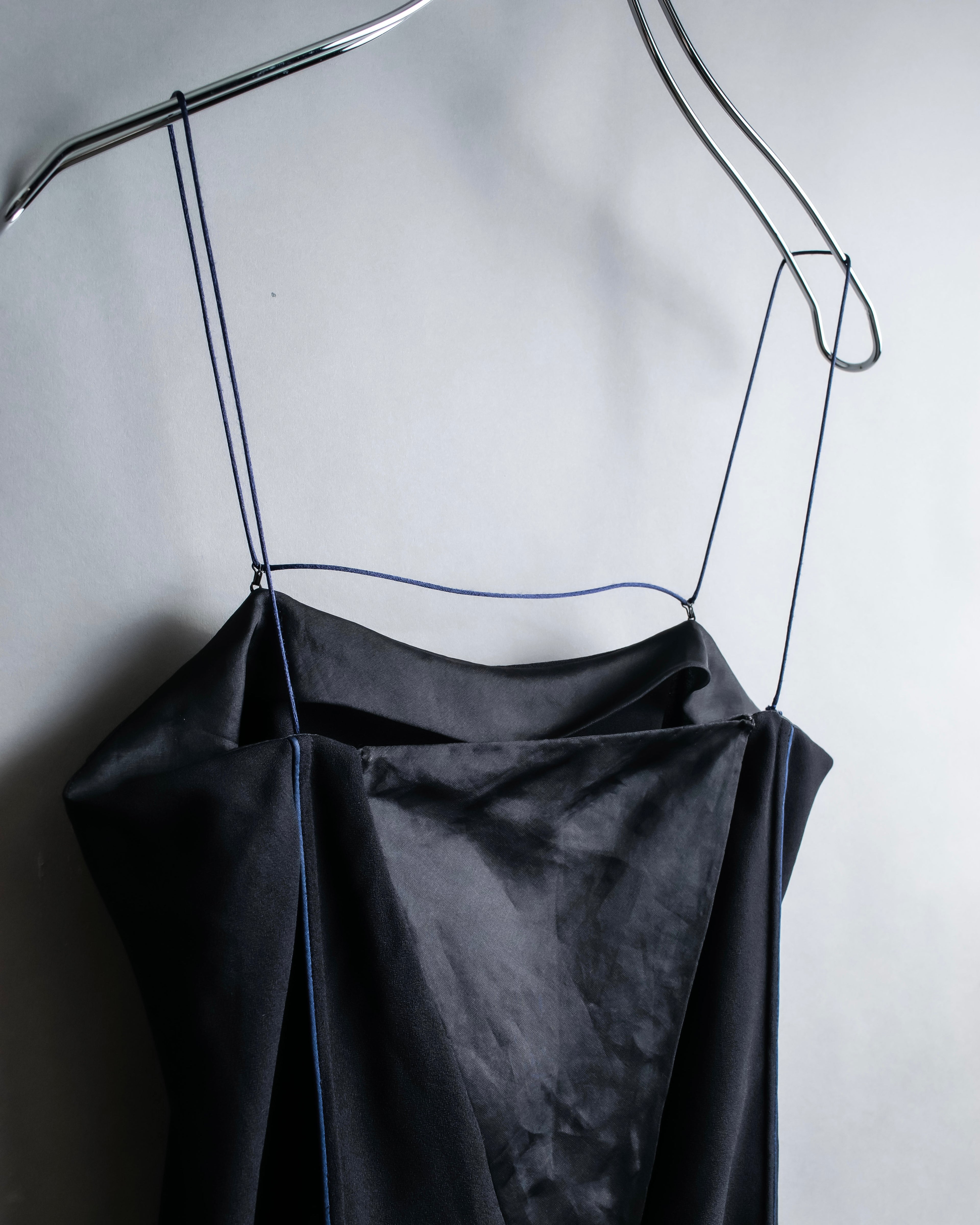 "BALENCIAGA" Piping material switching camisole