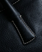 "Salvatore Ferragamo" Gancini motif design leather one-handle bag