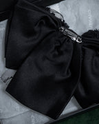 "CHANEL" 16AW Tulle lace design ribbon brooch