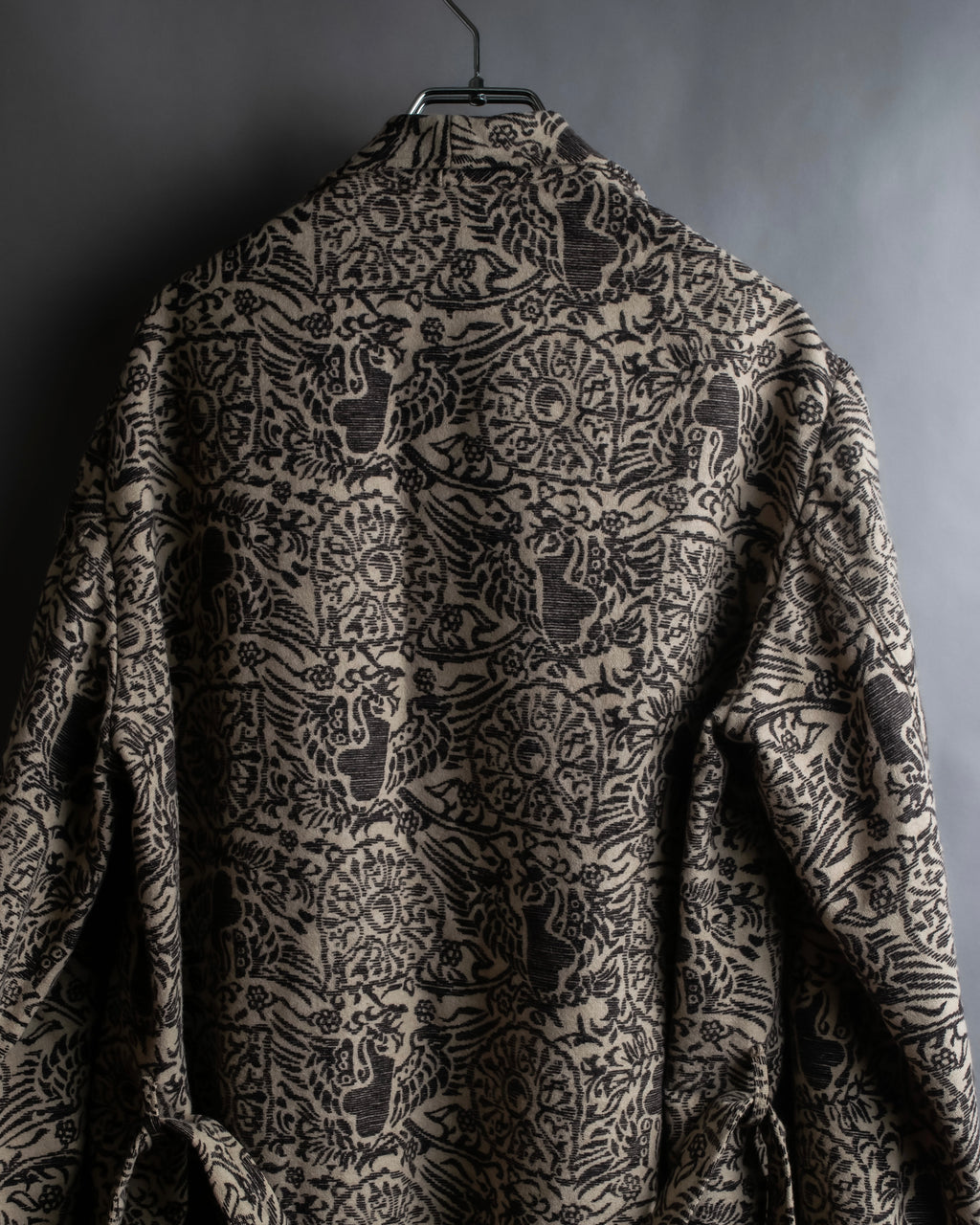 Vintage gobelin oversized gown coat