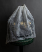 "Pierre Cardin" Turnlock design ostrich leather top handle bag