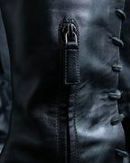 "TOM FORD" Fringe detail western long boots