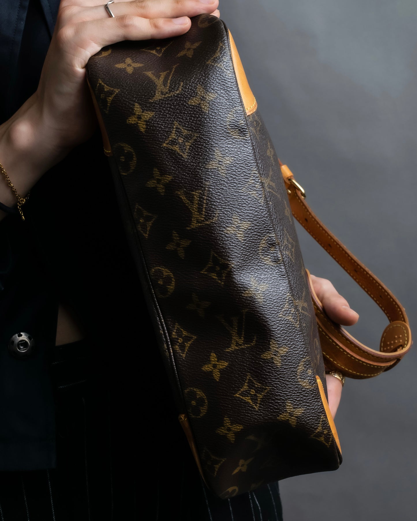 "LOUIS VUITTON" Boulogne 30 monogram pattern shoulder bag