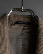 "MAISON MARGIELA" 13AW structured mid-length tailored coat