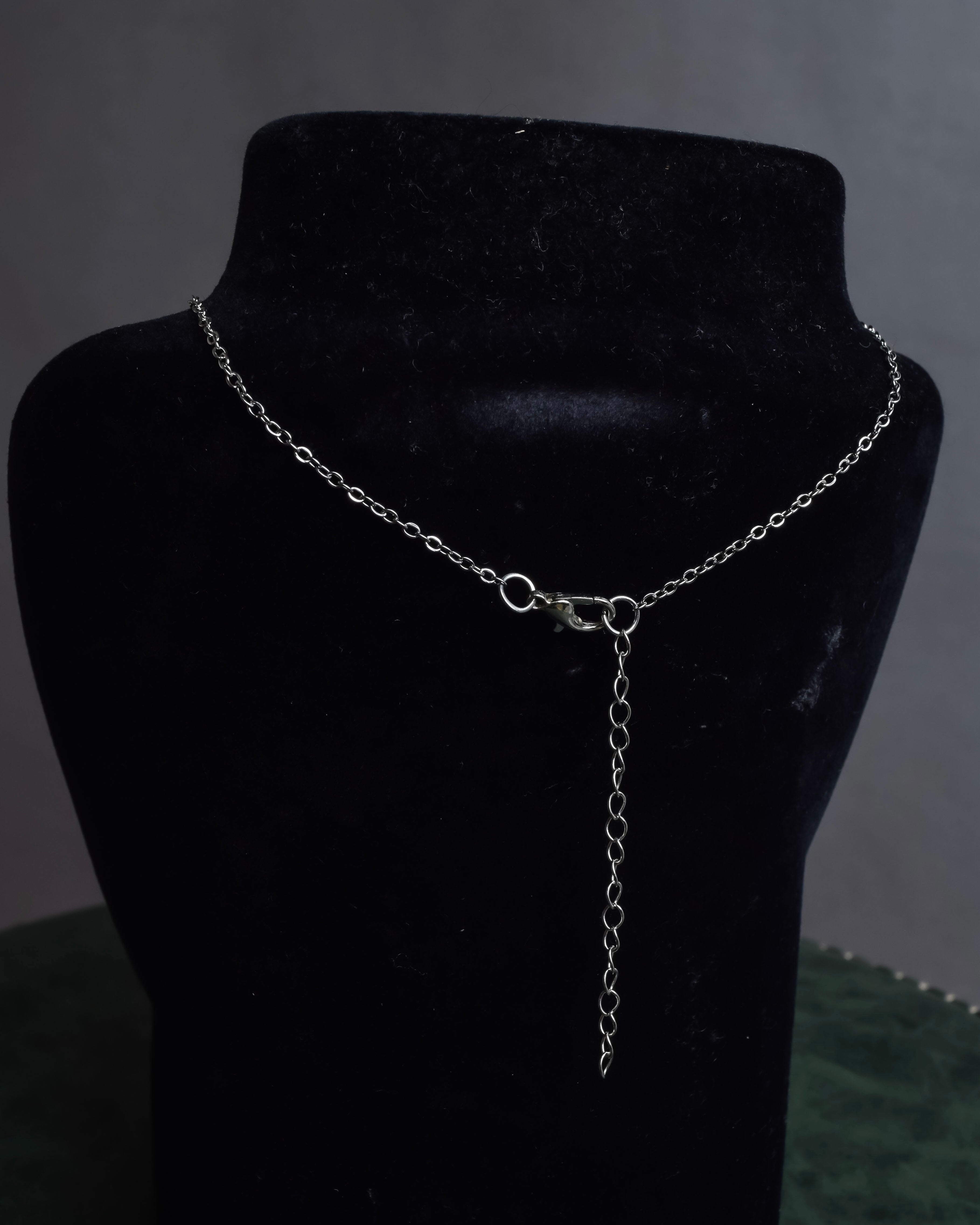 "Tiffany&Co" Elsa Peretti infinity cross silver necklace