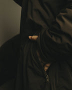 -SPECIAL- "ISSEY MIYAKE MEN" 80's Sculptural padded parachute long coat