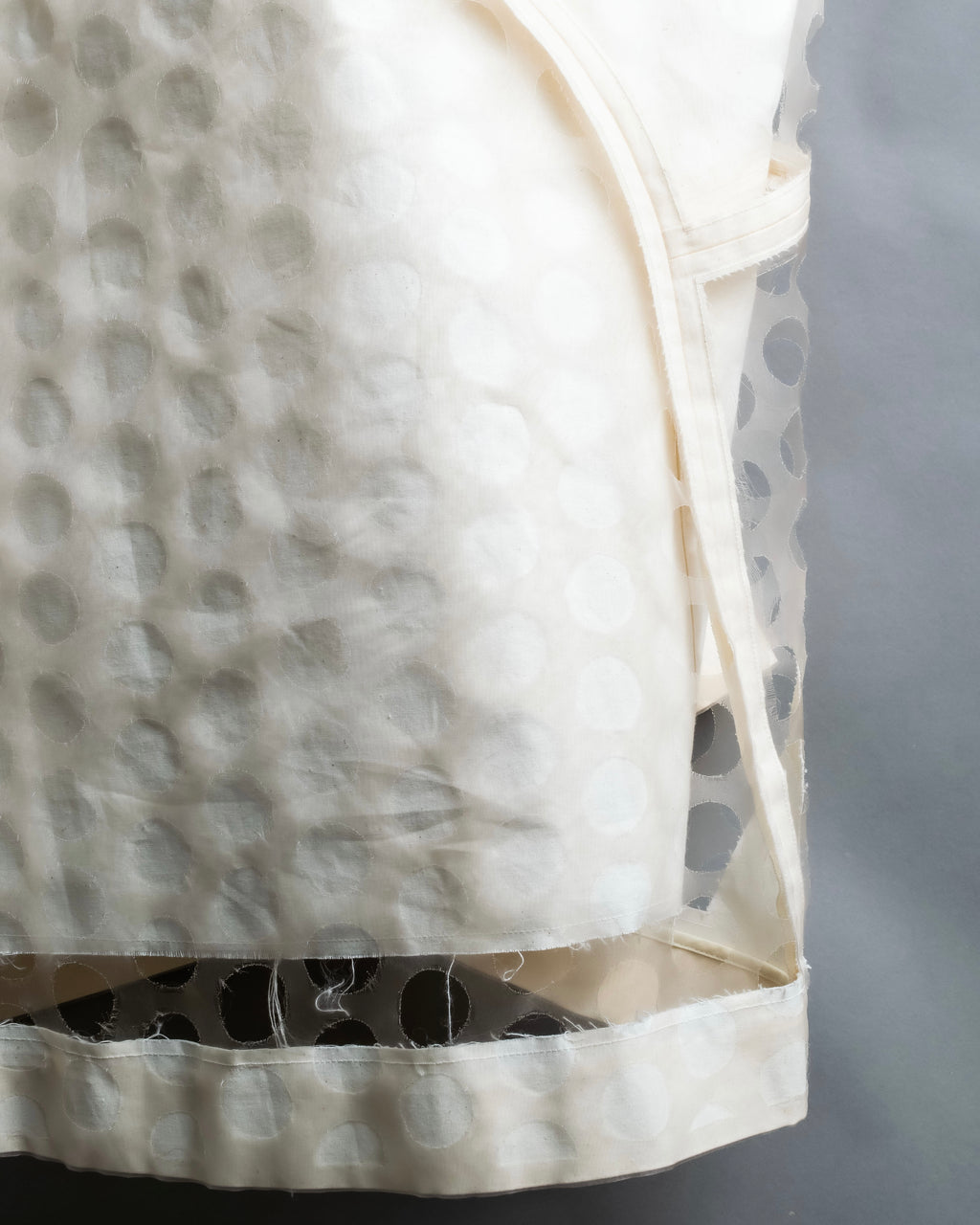 "MAISON MARGIELA" 20SS Polka dot tulle layered skirt