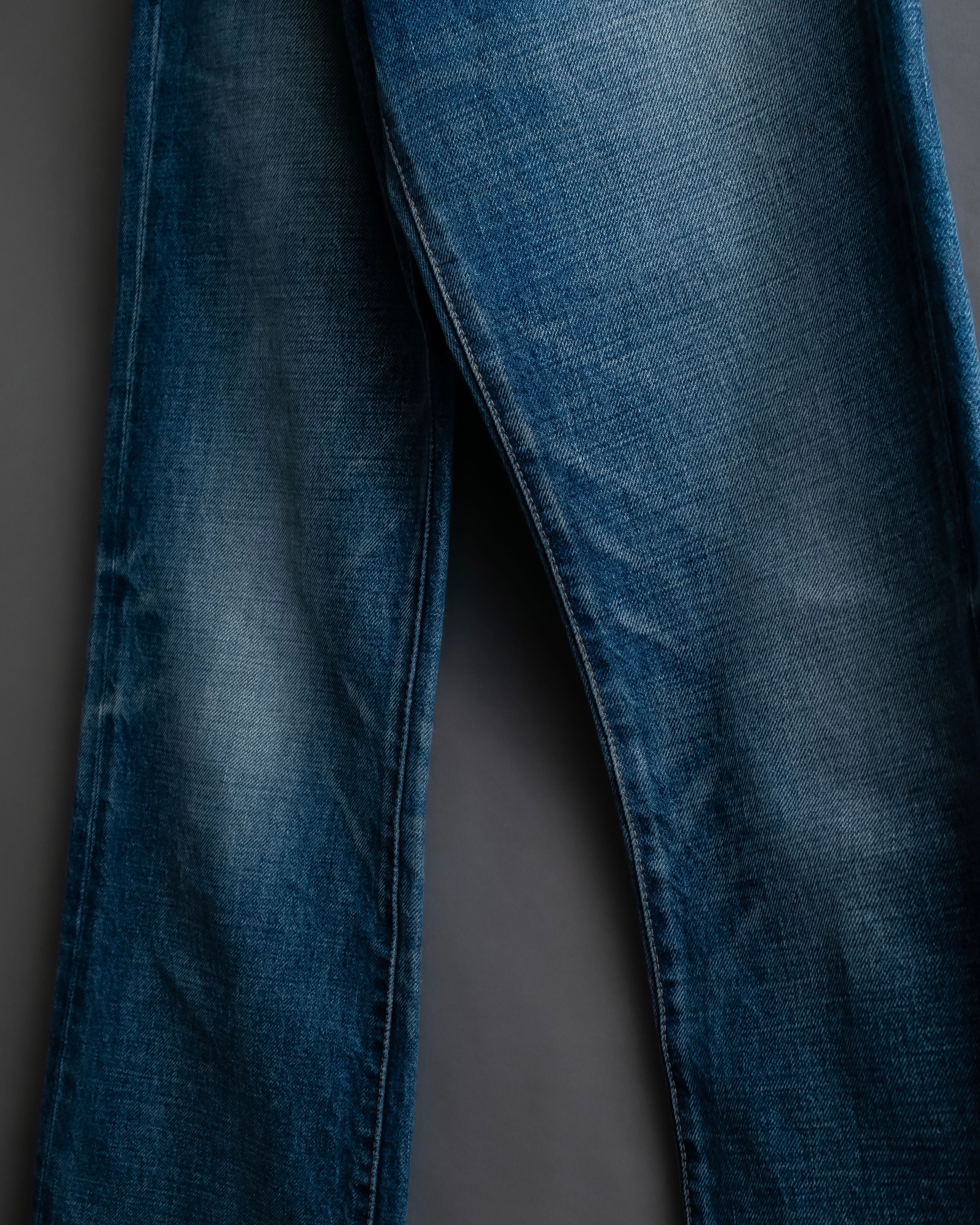 "CELINE" Stonewash design straight denim