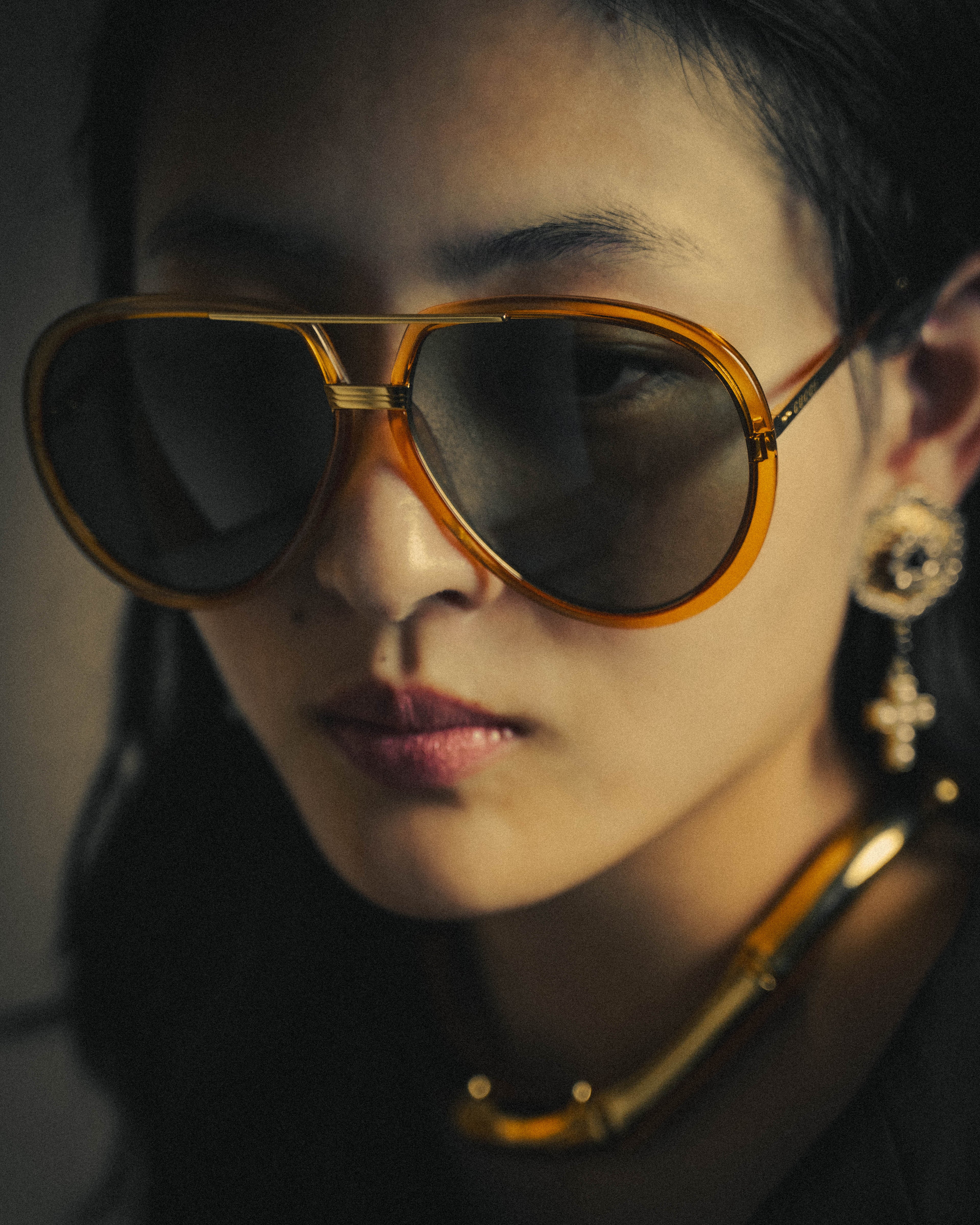 –SPECIAL– "GUCCI" 2020's Bold aviator sunglasses