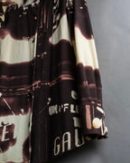 "JEAN PAUL GAULTIER" City night view graphic shirt