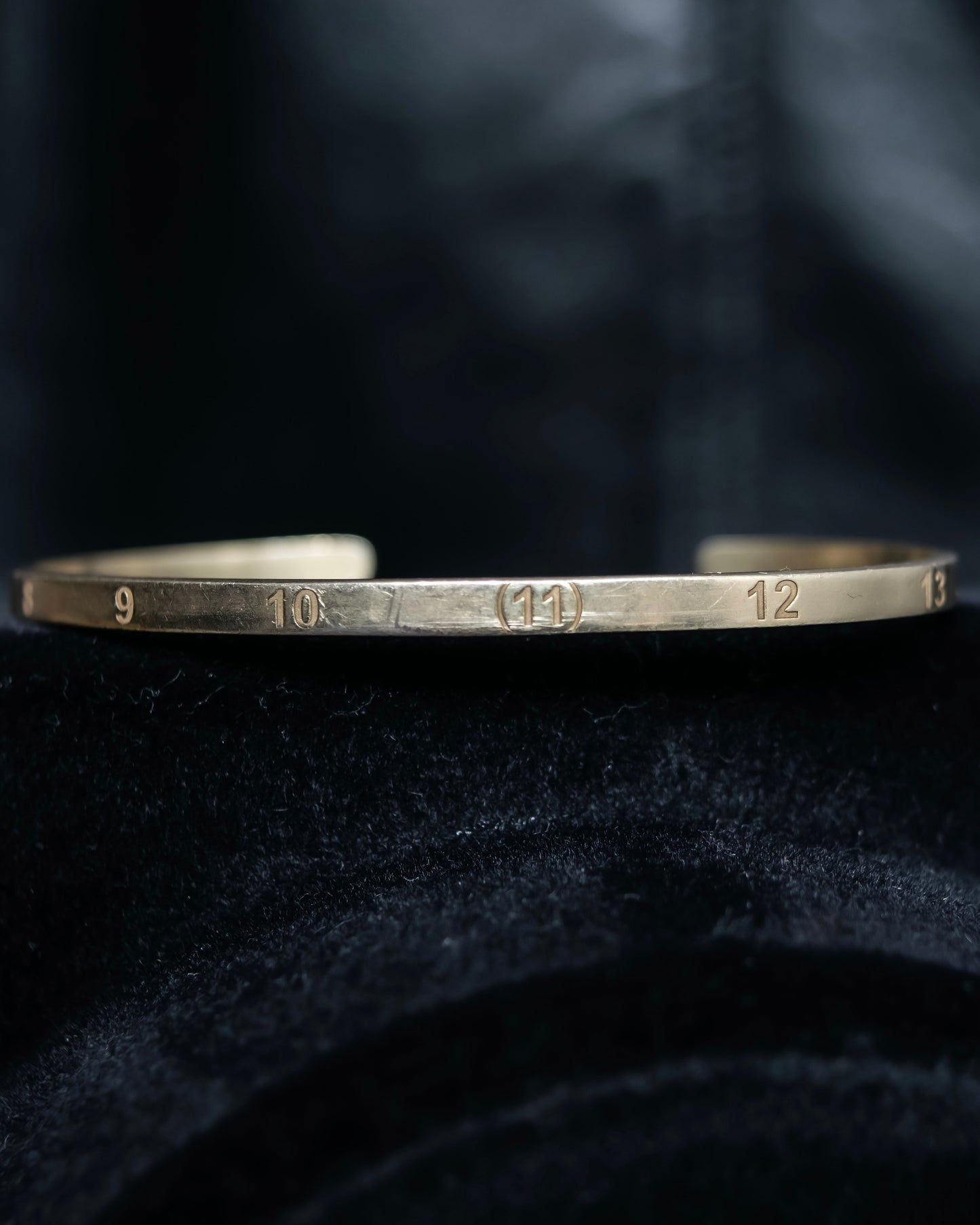 “Maison Margiela” Silver 925 number engraved bangle