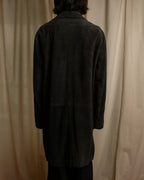-SPECIAL- "GUCCI" 1998's-01's Tom Ford period beautiful faded suede long coat