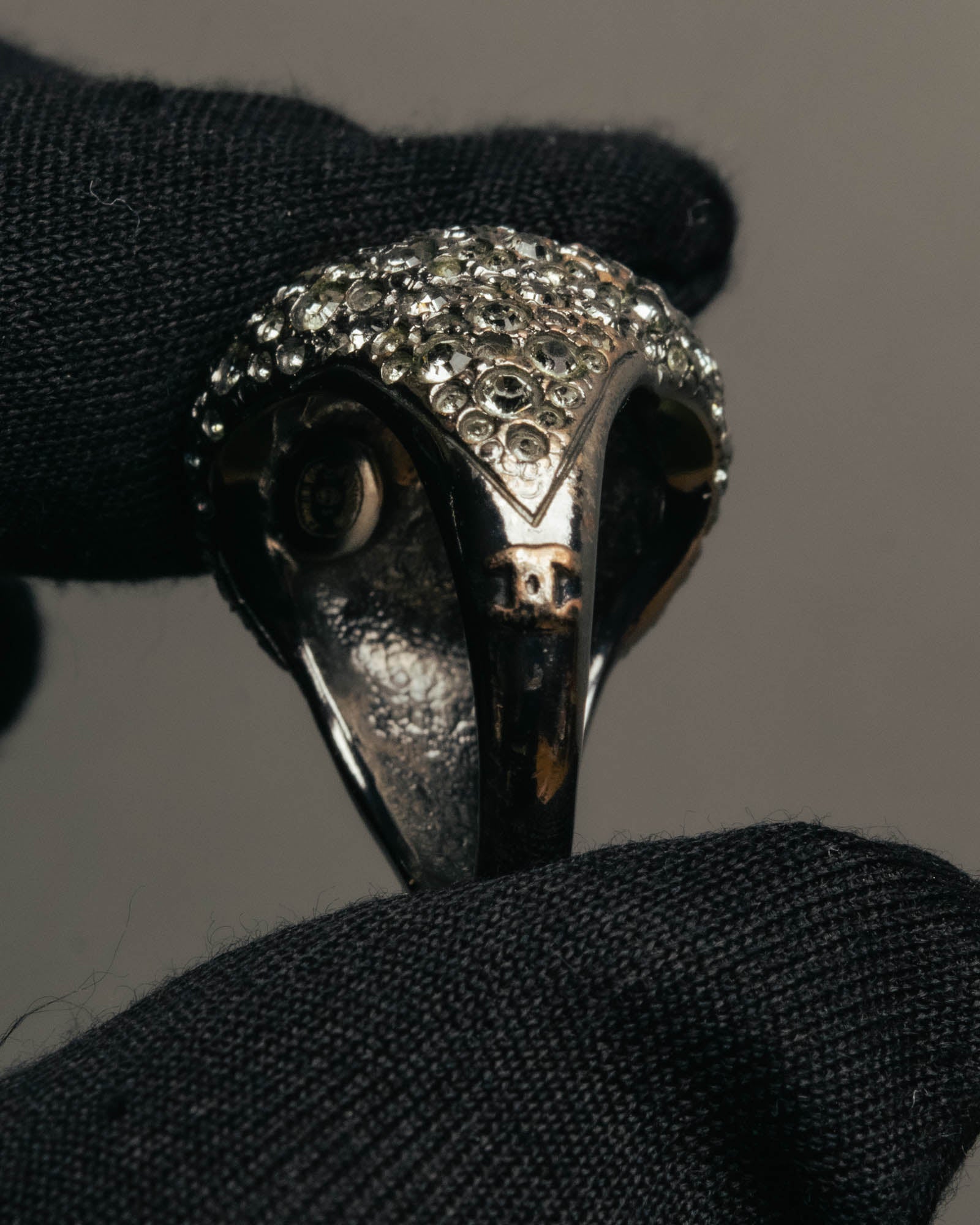 –SPECIAL– "CHANEL" 2021SS  Sparkling rhinestone cc ring
