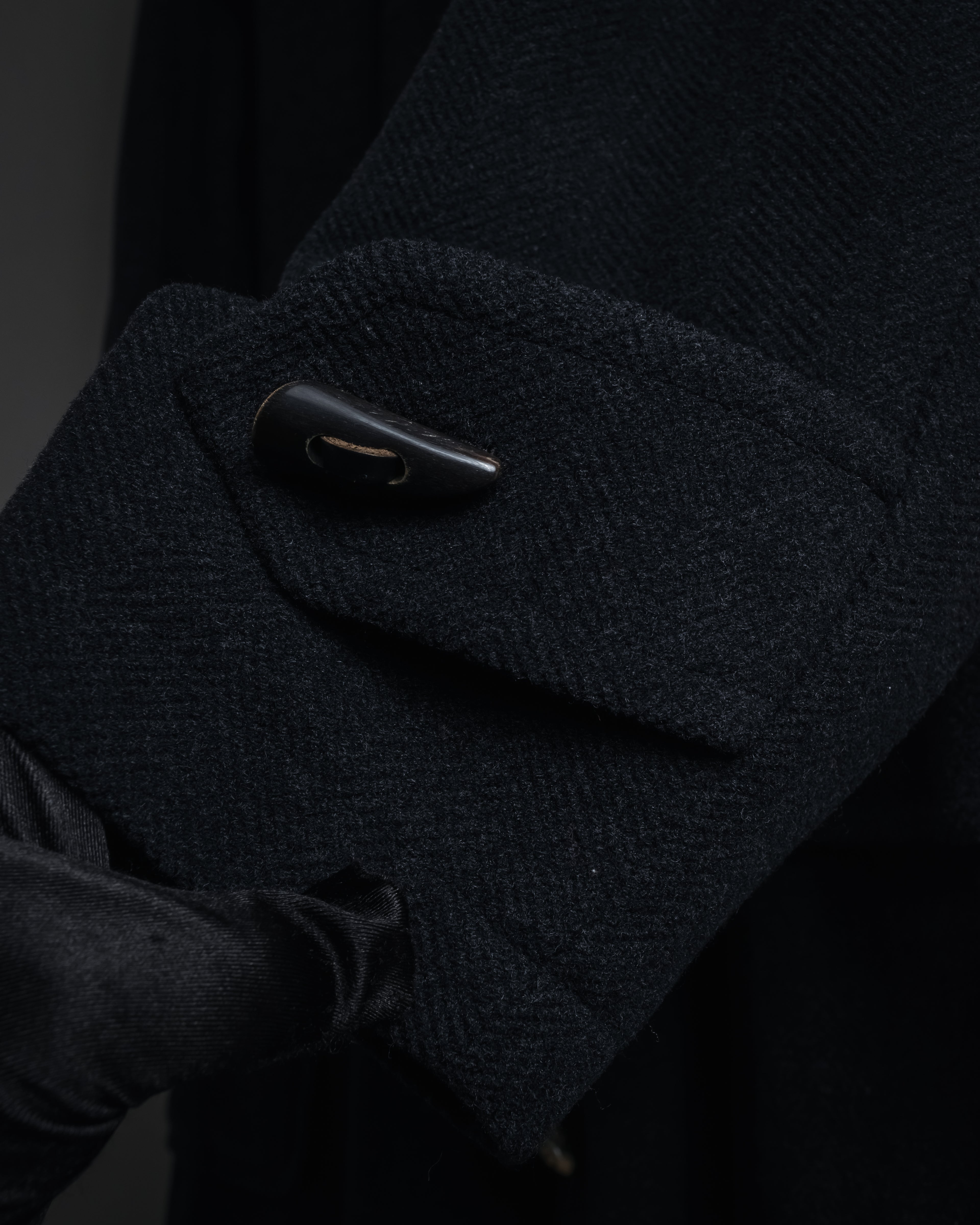 "Burberrys" 90’s heritage duffle coat with check-lined hood