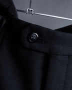 "YVES SAINT LAURENT" Strongly tailored shaped wool set up