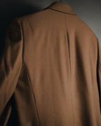 “Burberrys” 90’s crest button double breasted tailored jacket