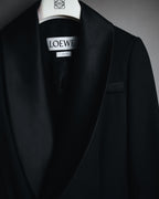 –SPECIAL– "LOEWE"2010’s-20’s wrap-front shawl collar tuxedo jacket