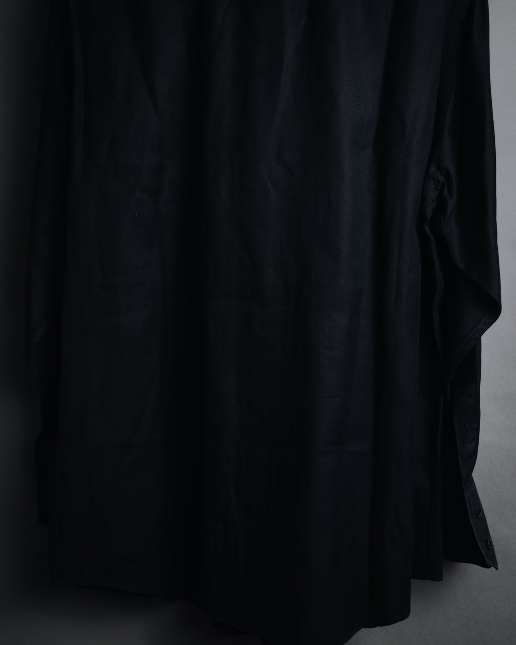 "GUCCI" 2008-2010 Herringbone wide collar dress shirt