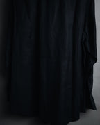 "GUCCI" 2008-2010 Herringbone wide collar dress shirt