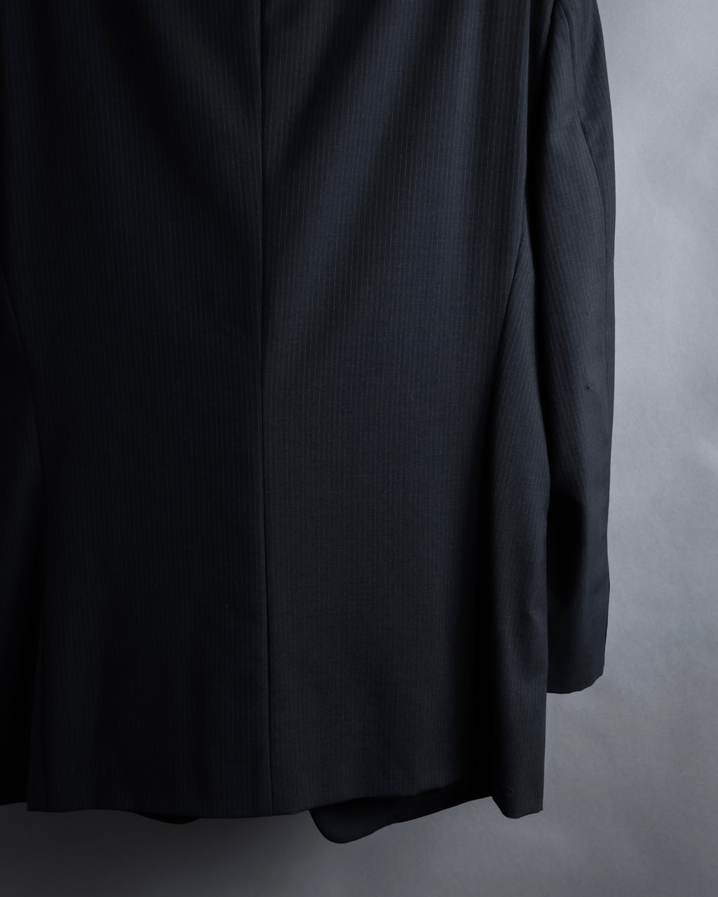 "ARMANI COLLEZIONI" Notched drape classically tailored jacket