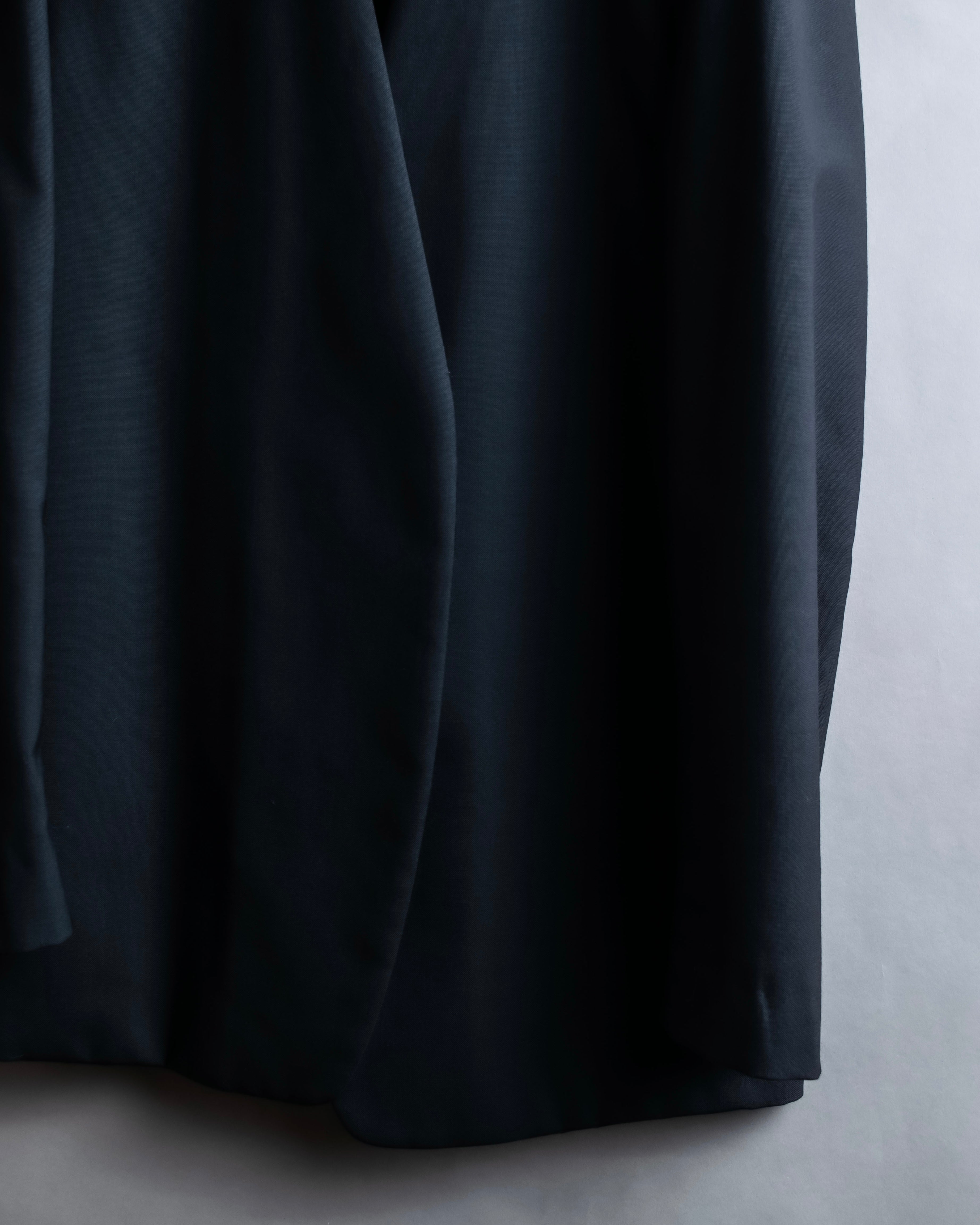 "MAISON MARGIELA" 20AW No-collar design wool tailored jacket