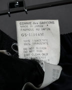 "COMME des GARÇONS" 90SS triacetate smocked asymmetric skirt