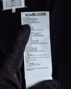 "MAISON MARGIELA" 18SS Elbow patched v-neck knit cardigan