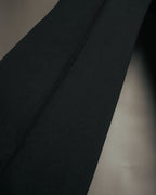 “CHANEL” 2004 Spring grosgrain straight trousers