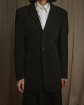 "EMPORIO ARMANI" Minimalist three-button tailored jacket