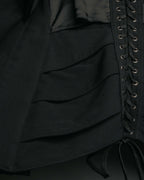 -SPECIAL- “Jean Paul GAULTIER FEMME” 2005-2011 Corset lace-up tailored zip jacket