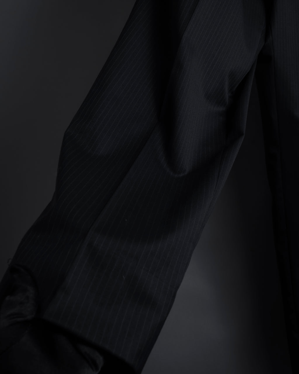 "GUCCI" 90's Elegant suiting pinstripe set up