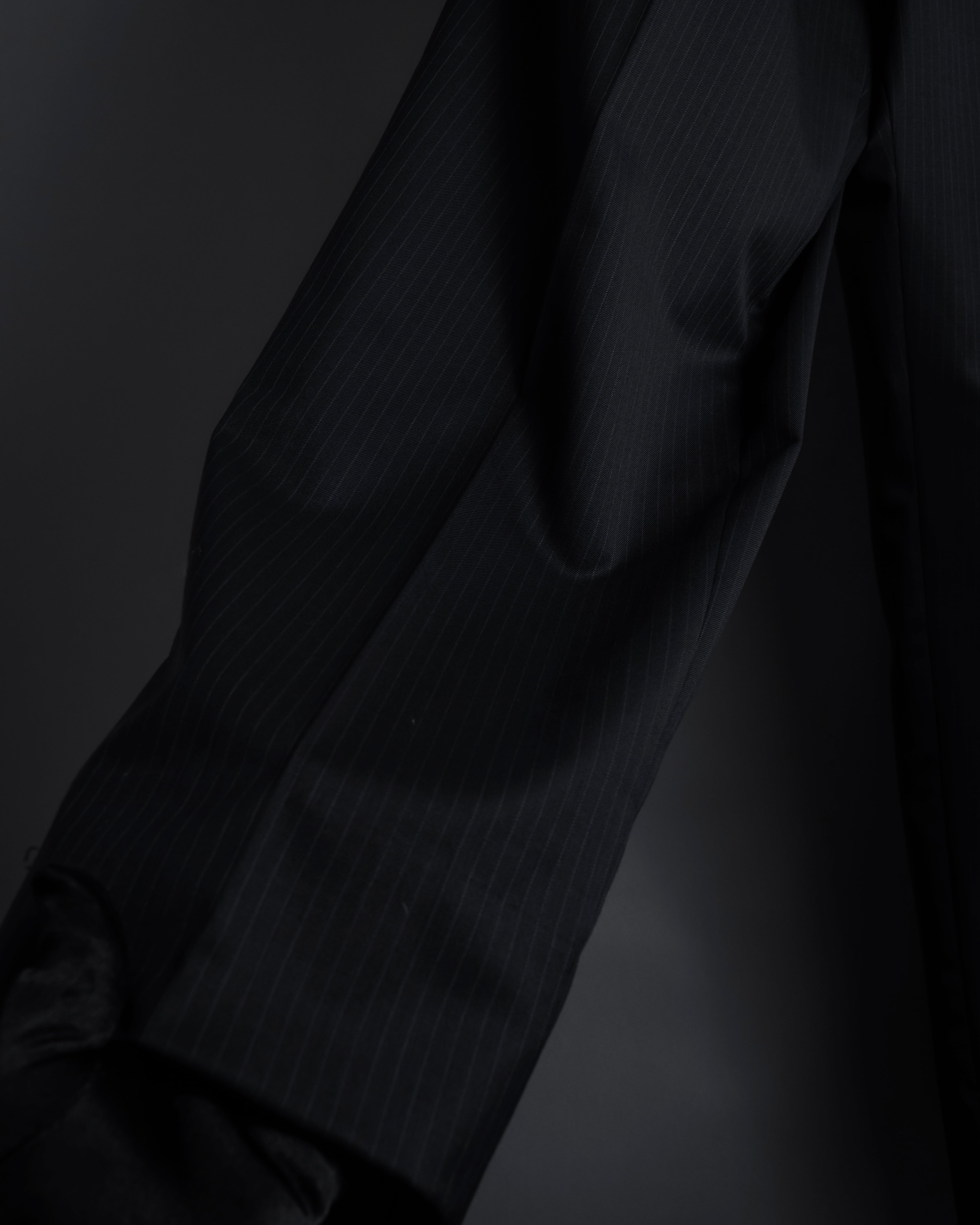 "GUCCI" 90's Elegant suiting pinstripe set up