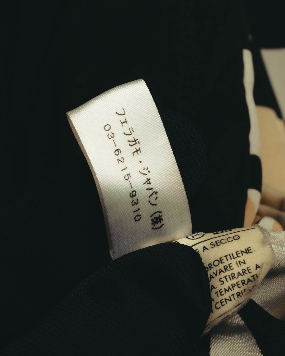 “Salvatore Ferragamo” 00’s-10’s Padded tailored long coat