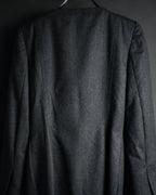 “Miss Dior” 90’s asymmetrical multi button wool dress