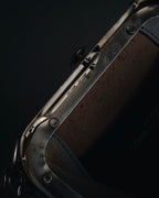 "tricot COMME des GARÇONS" Structured kiss-lock leather shoulder bag