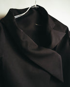 –SPECIAL– "Yohji Yamamoto" 98AW Sculptural asymmetric draped wool jacket