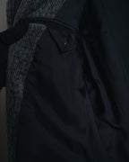 –SPECIAL– "ISSEY MIYAKE MEN" 98AW garment-pleated cotton tailoring set-up