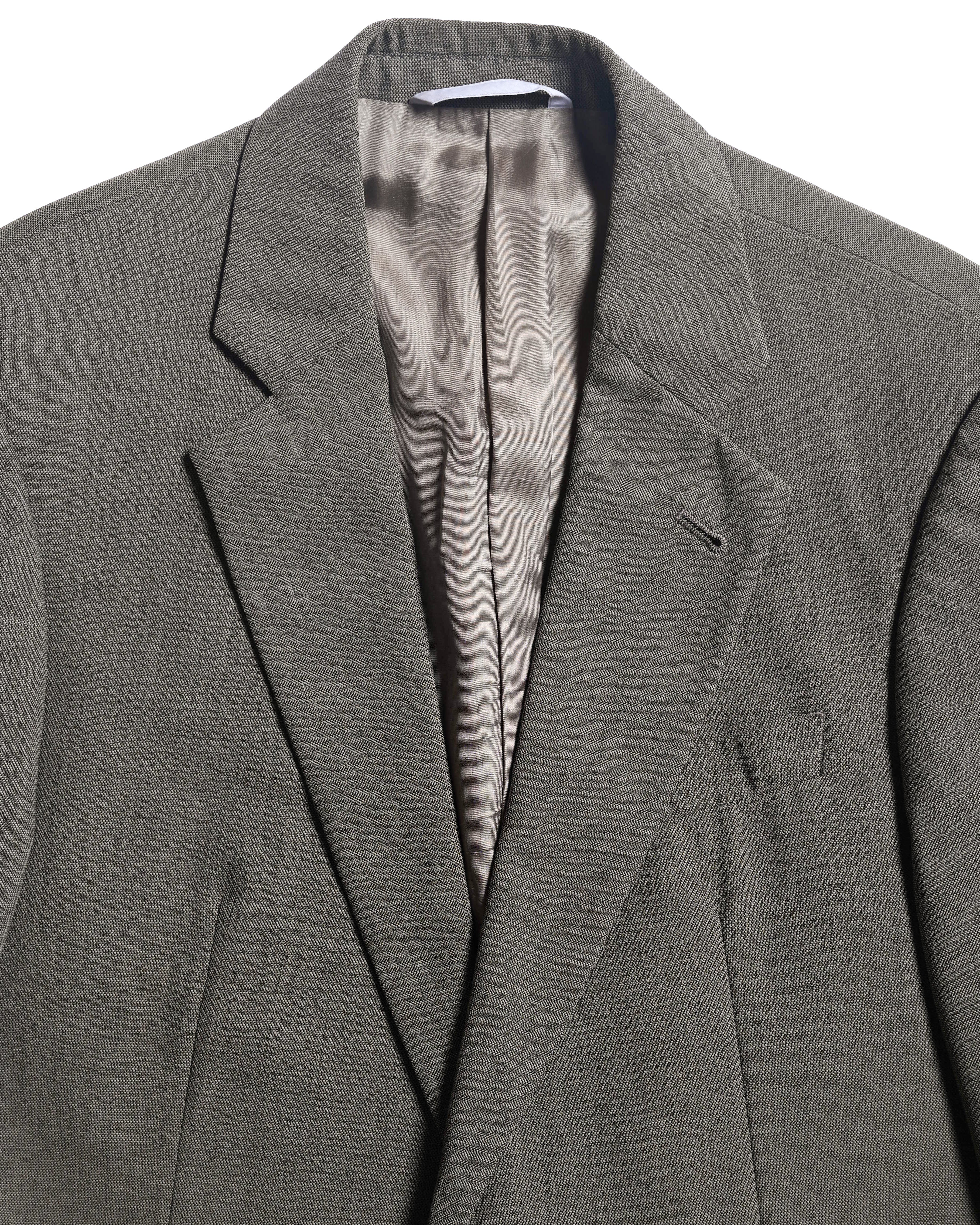ARMANI COLLEZIONI Vintage/ Single Breasted 2B Tailored Jacket Light Gray