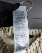 "GUCCI" Gold stripe knit maxi skirt