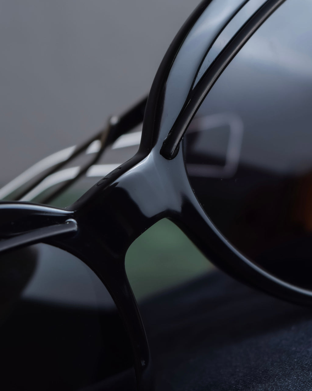 "Christian Dior" Metal frame layered cat-eye sunglasses