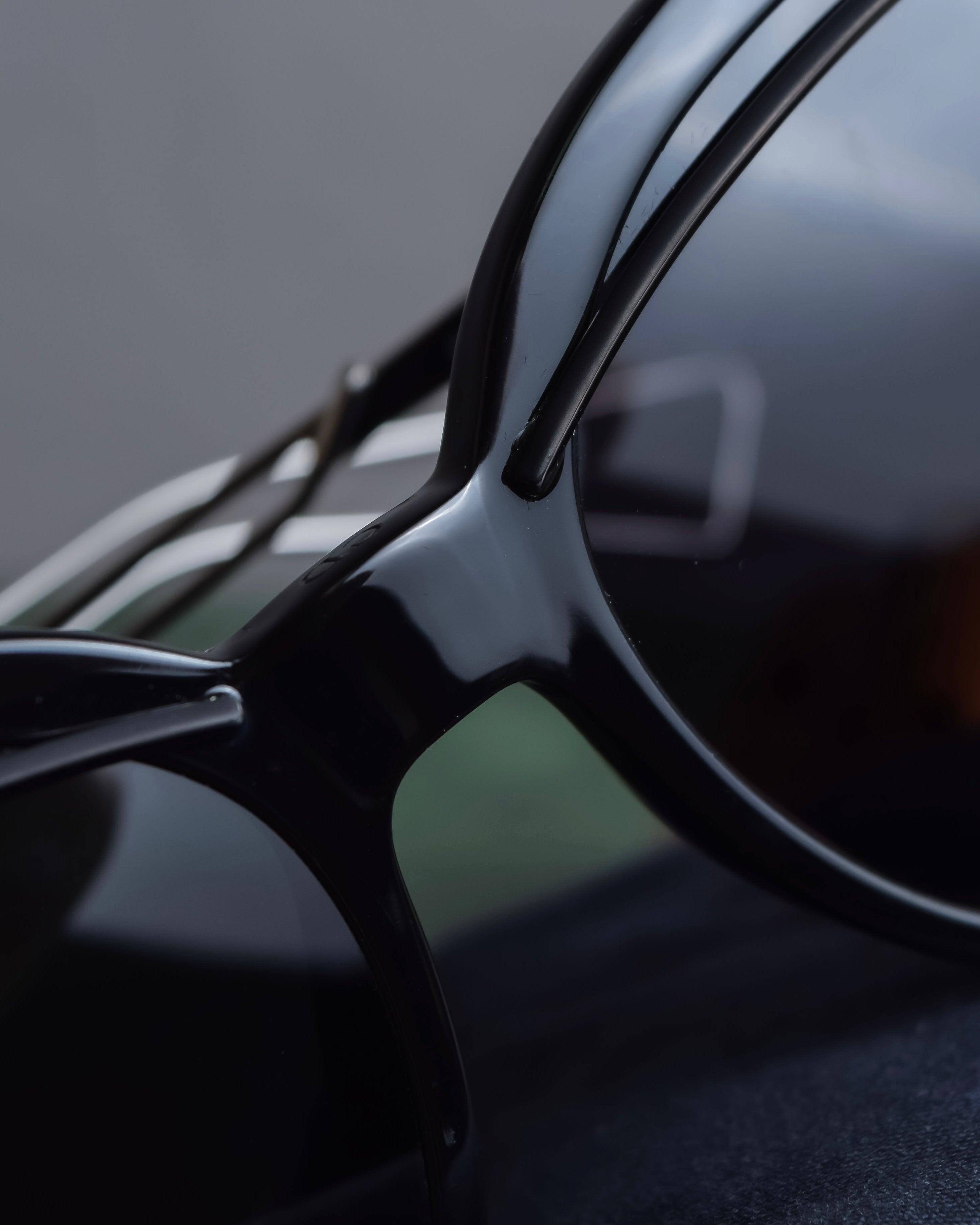 "Christian Dior" Metal frame layered cat-eye sunglasses