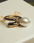 "Chloé" 2020's Pearl charm ring