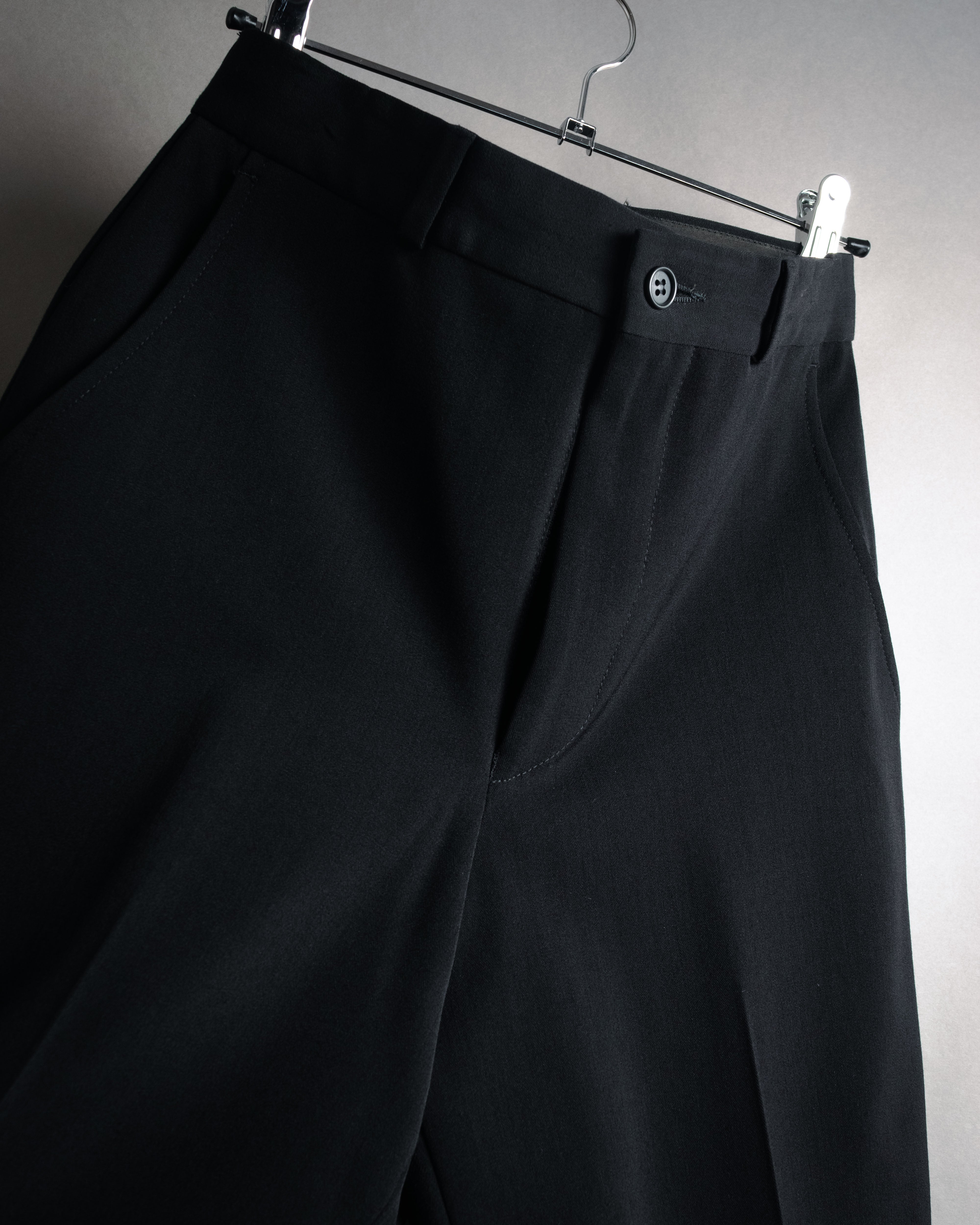 EMPORIO ARMANI” 90's-00's High-waisted wide slacks – MOOD