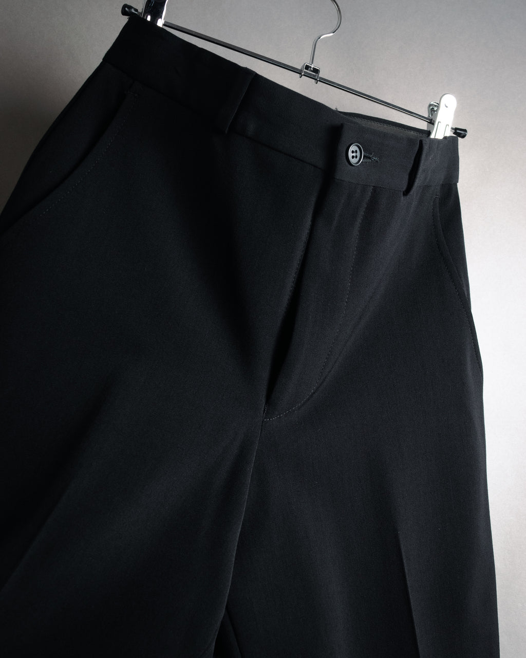 “EMPORIO ARMANI” 90’s-00’s High-waisted wide slacks